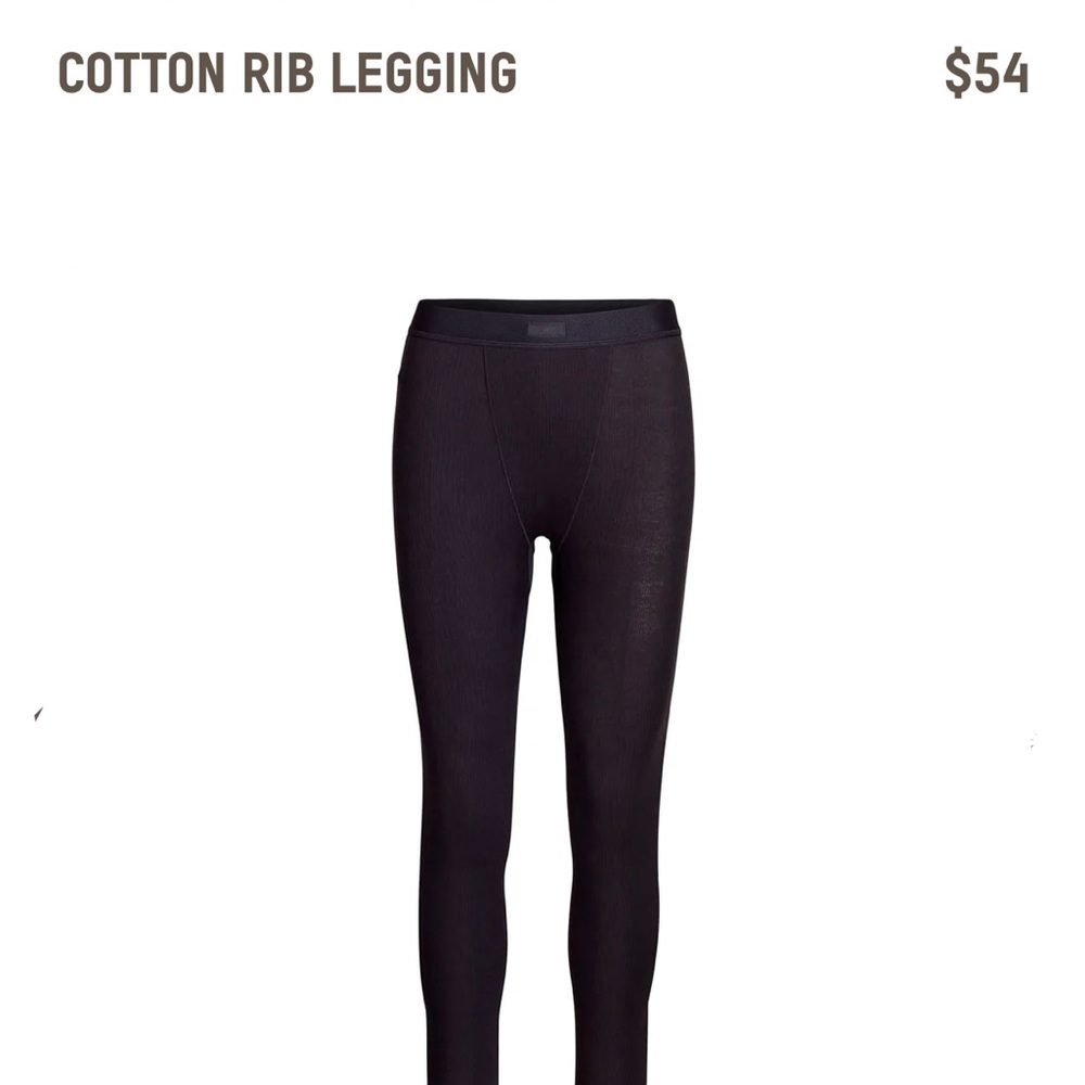 SKIMS - COTTON RIB LEGGING